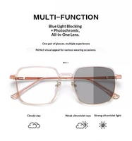 Lunettes photochromiques, lunettes personnalisées avec logo, fabricant en gros, lunettes anti-lumière bleue pour ordinateur