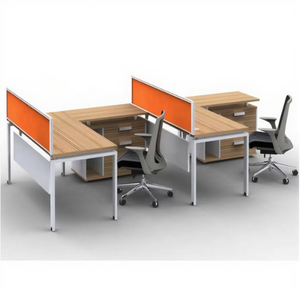 Escritorios de Oficina de Madera de Nuevo Diseño para Profesores y Recepción, Muebles Comerciales de Estilo Moderno y Popular para Hospitales, Escuelas y Centros Comerciales - Product Image 1