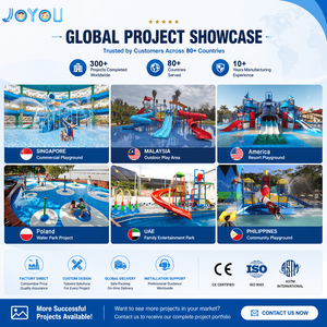 Structure d'arche aquatique en fibre de verre personnalisable pour parcs aquatiques et piscines, avec jets d'eau arc-en-ciel, pour la vente en gros - Product Image 3