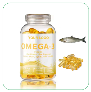 Ausreson Oem prix de gros Supplemento <span class=keywords><strong>omega</strong></span> 3 <span class=keywords><strong>6</strong></span> 9 huile de poisson Softgel 1000mg <span class=keywords><strong>omega</strong></span> 3 huile de poisson Softgel - Product Image 1