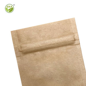 Bolsa de Muestra Reutilizable Minlee, Bolsa de Papel Kraft Marrón, Bolsa Reutilizable para Almacenamiento de Alimentos con Cierre Hermético de Silicona - Product Image 6