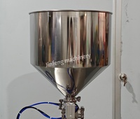 Machine de remplissage semi-automatique pneumatique pour shampoing et liquides en pâte