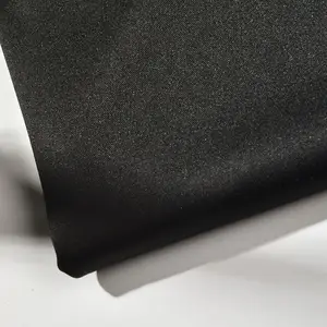 Bán Buôn Trắng 100% Polyester 130gsm Interlock Đồng Bằng Đôi Vải Dệt Kim Cho Thể Thao Lót Quần Áo