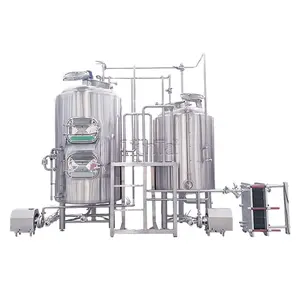 400L Beer Brewing Equipment Heat Energy Recycle, Saving energy For Craft Brewery
