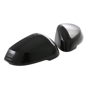 Coque de rétroviseur noir brillant pour Série 1 2 X1 M3 couleur carbone, coque de rétroviseur pour F20 F21 F22 F30 F32 F36 - Product Image 2