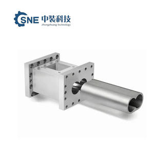 3D 필라멘트 압출기 기계 용 맞춤형 스크류 압출기 배럴 75mm 트윈 나사 및 배럴 - Product Image 1