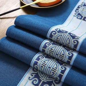 Nordic floreale Jacquard tovaglia da pranzo <span class=keywords><strong>rettangolare</strong></span> <span class=keywords><strong>Runner</strong></span> da <span class=keywords><strong>tavolo</strong></span> <span class=keywords><strong>per</strong></span> matrimonio o natale intrecciati a mano - Product Image 6