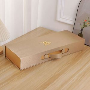 New Eco-Friendly Grey Board Gold Handbag Candy Graduation Book <b>Gift</b> <b>Box</b> Self Erecting Bronzing UV Printing <b>Gift</b> & Craft - Product Image 3