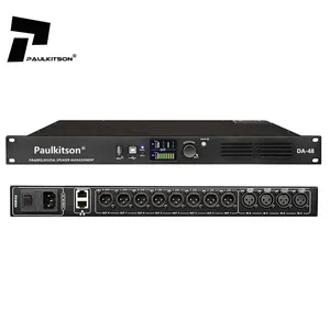 Da48 4 In 8 Uit Digiraat Audioprocessor Professioneel Luidsprekerbeheersysteem Dsp Audioprocessor Fir