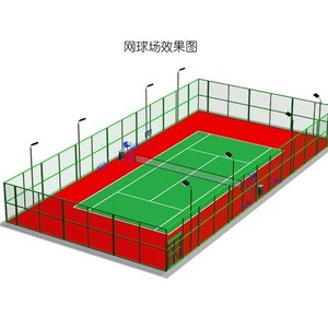 Shengtong Sport Field Fence Wire <b>Mesh</b> Isolation <b>Net</b> Low Carbon Steel Customizable Size Dark Green For Stadiums And Courts - Product Image 5