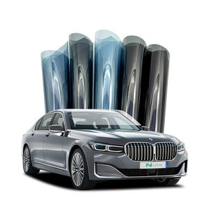 Film teinté pour vitres de voiture en céramique HD Nano avec film polarisé intelligent caméléon réfléchissant arc-en-ciel bleu PET teinté par micro-couche, adhérence statique - Product Image 1