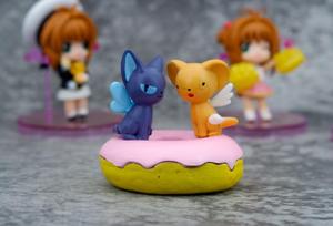 ฟิกเกอร์8ชิ้น/เซ็ต Card,หุ่นการ์ตูนซากุระ <span class=keywords><strong>Kinomoto</strong></span> Daidouji Tomoyo Li Syaoran - Product Image 2