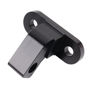 Steering Gear Riser <b>Bracket</b> For Honda Civic Acura K Series Aluminum Alloy <b>Black</b> - Product Image 3