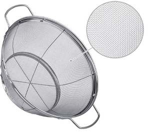 Hot Selling Product Metalen Keuken Zeef Vergiet Zeven Multi-Size Roestvrijstalen Gaas Vergiet Zeef Zeef Handvat - Product Image 2