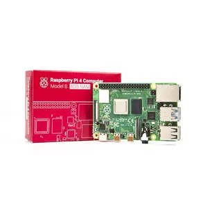 Raspberry Pi 4 طراز B 4 gb Ram ، مجاني مع علبة Raspberry Pi 4 ومروحة تبريد كمبيوتر raspberry pi 4