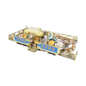 Mini Parque de Atracciones con Montaña Rusa, Atracciones Interiores/Exteriores para Parques Temáticos, Carnavales, Ferias y Parques Infantiles - Product Image 1