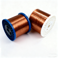 Alambre de Aluminio Esmaltado de Calibre 38 SCSX para Bobinado de Motores de Transformadores Industriales, Construcción, Automoción, con Certificación ROHS para Clasificación IP65
