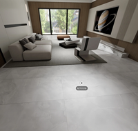 Carreaux de sol en porcelaine brillante antidérapants Foshan Porcelanato 60x120, aspect marbre onyx jade naturel, pour salle à manger extérieure et chambre à coucher