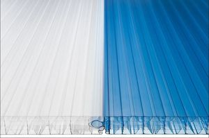 แผ่น<span class=keywords><strong>โพ</strong></span><span class=keywords><strong>ลี</strong></span>คาร์บอเนตแผ่นผนังแฝดแผ่น<span class=keywords><strong>โพ</strong></span><span class=keywords><strong>ลี</strong></span>คาร์บอเนตเคลือบ UV สำหรับเรือนกระจกเชิงพาณิชย์ - Product Image 5