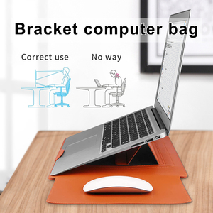 Sac pour ordinateur portable de style professionnel avec support réglable, étui de protection antichoc pour ordinateur portable 13/14/16 pouces - Product Image 3