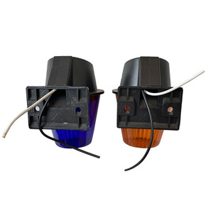 Feu de position latéral LED KM-23 12V bleu ambre universel étanche pour remorque, voiture, bus – Amélioration et rénovation - Product Image 1