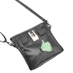 Sac de dressage pour animaux de compagnie en tissu Oxford 14x16x5 Noir, pochette portable pour friandises pour chien pour les sorties - Product Image 2