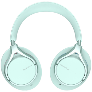 Casque audio supra-auriculaire sans fil avec réduction de bruit ANC, basses puissantes, portable, pour appels et jeux, pour homme/femme, multifonction - Product Image 1