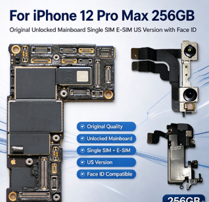 Placa Base Original Desbloqueada para <span class=keywords><strong>iPhone</strong></span> 12 <span class=keywords><strong>Pro</strong></span> <span class=keywords><strong>Max</strong></span> <span class=keywords><strong>256GB</strong></span>, Versión Estadounidense con SIM Única y E-SIM, con Face ID, en Oferta - Product Image 1