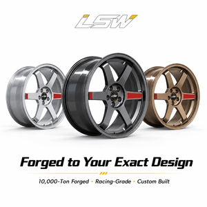 ล้อแม็กซ์ LS8081 ขอบ 5.5x18 ET20 PCD114.3 ลายห้าก้าน สีดำเงา พร้อมหน้าผิวแบบกลึง และขอบสีแดง - Product Image 5