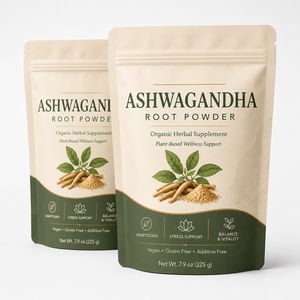 Poudre de racine d'Ashwagandha adaptogène naturelle certifiée biologique pour l'équilibre du <span class=keywords><strong>stress</strong></span> et le soutien de la vitalité Marque privée - Product Image 1