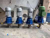 Mélangeur industriel vertical à moteur électrique avec ensemble de boîte de vitesses robuste pour le traitement chimique des eaux usées