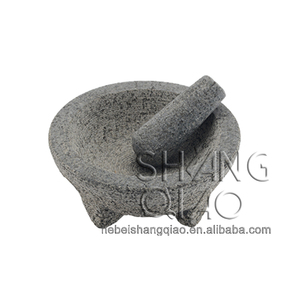 <span class=keywords><strong>Molcajete</strong></span> Tradicional de Granito Sólido de Alta Calidad con Tejolote - Product Image 3