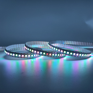 Mật độ cao 12 mét 5V 144LED ws2813 <span class=keywords><strong>RGB</strong></span> <span class=keywords><strong>LED</strong></span> Strip phá vỡ tiếp tục cho chiếu sáng sàn - Product Image 4