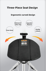 Bastón de Lujo Veterinario Ajustable con Asiento, Silla Telescópica, Muletas de Aluminio para Adultos, Taburete para Mujeres y Hombres - Product Image 6