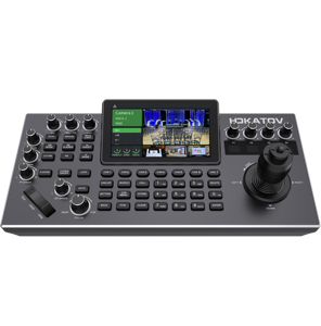 Contrôleur de clavier pour caméra PTZ PoE 4D avec joystick 5,5 pouces et écran LCD pour églises, événements en direct, éducation, vote - KC50 - Autre joystick 4D - Product Image 1
