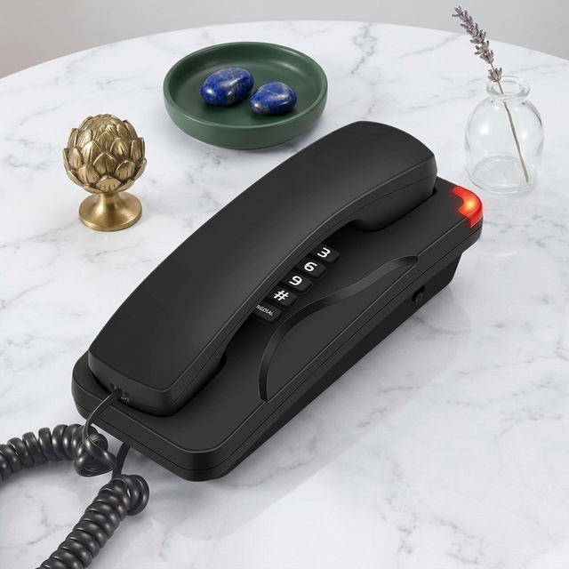 Wholesale Manufacturer  Wall Mounted Telephone Landline Home Phone Desktop Fixed Wired Phone for Home Hotel Office FICAN900