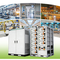 Système de stockage d'énergie avec batterie lithium-ion LiFePO4 de 233 kWh pour applications solaires commerciales hors réseau et sur réseau