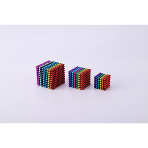 Boules Bucky personnalisées 3 mm, nouvelles boules Bucky cubiques colorées - Product Image 1