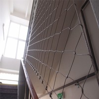 Maille de corde polyvalente en acier inoxydable haute résistance pour la prévention des chutes dans la construction et la sécurité des toitures industrielles