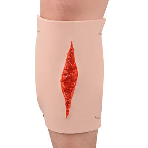 Modèle d'entraînement aux lacérations portable - Simulation de traumatisme sanguin réaliste, outil de pratique des premiers secours - Product Image 5