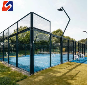 Terrain de paddle-tennis/<span class=keywords><strong>padel</strong></span> mobile Century Star Steel, amovible, portable, <span class=keywords><strong>construction</strong></span> facile - Product Image 2