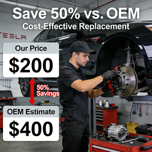 LinTech 2026 ホットセール バンパーインパクトバー クラッシュバー リアバンパー補強材 右側バー 車用バンパー モデル3用 1762735-00-C - Product Image 4