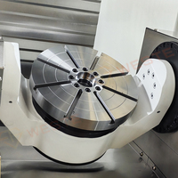 Fabriek Geprijsde Tu380 5 As Verticale Cnc Freesmachine Centrum Zware Enkele Spil Conus (Bt40)