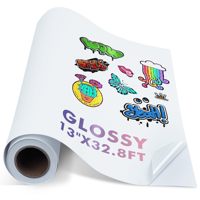 Vinyle auto-adhésif PVC brillant mat 100 microns 140g avec support SAV, support d'impression jet d'encre, imprimable éco-solvant, rouleau d'autocollants PVC