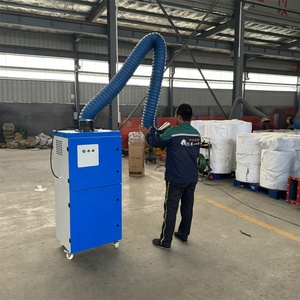 Purificateur de fumée de soudage à double bras de haute qualité CE usine deux garanties dépoussiéreur de fumée de soudage - Product Image 3