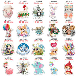 Animaux Cartoon Flatbacks Planar Resin 50 pcs/lot pour Charms DIY Hairbows Phone Craft Materials - Product Image 3