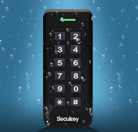 Wiegand pembaca Digital yang dapat diprogram, pembaca Keypad akses Digital tahan air untuk sistem kunci pintu 125KHz dan kartu EM & H