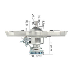 Embrague para Lavadora Wind And Cloud, Engranaje Simple/Doble, 11 Dientes, Aleación de Aluminio, Pieza Duradera, Modelo Sanyo - Product Image 3