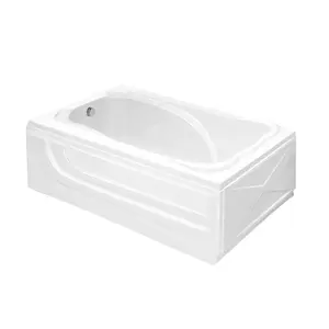 freestand mini portable massage bathtubs, indoor shower acrylic hot tub K-3305(L/R)