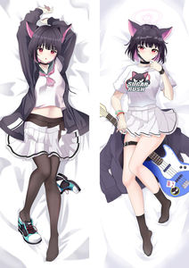 Luxe personnalisé 50*150cm Youtuber Dakimakura Sexy étreinte taie d'oreiller Otaku Hentai couverture <span class=keywords><strong>Anime</strong></span> feuilles imprimer maison hôtel noël - Product Image 2